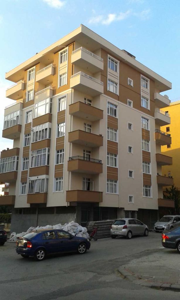 bilalbey apartmanı mantolama